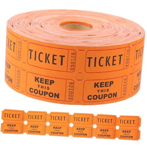 HOMSFOU 1 Rolle für Tickets Etiketten Los Tickets in großen Mengen rote Tombola-Tickets Event -Tickets Universaltickets Lotteriekarten Auktionstickets Papier HOMSFOU 1 Rolle für Tickets Etiketten Los Tickets in großen Mengen rote Tombola-Tickets Event -Tickets Universaltickets Lotteriekarten Auktionstickets Papier von HOMSFOU