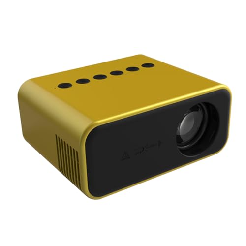 HOMSFOU 1 Satz Beamer Portable led Projector Portable Projector mini projectors - Familienprojektor - Kinderprojektor Kinoprojektor Videoplayer Film-Player Medienprojektor Plastik Yellow HOMSFOU 1 Satz Beamer Portable led Projector Portable Projector mini projectors - Familienprojektor - Kinderprojektor Kinoprojektor Videoplayer Film-Player Medienprojektor Plastik Yellow von HOMSFOU