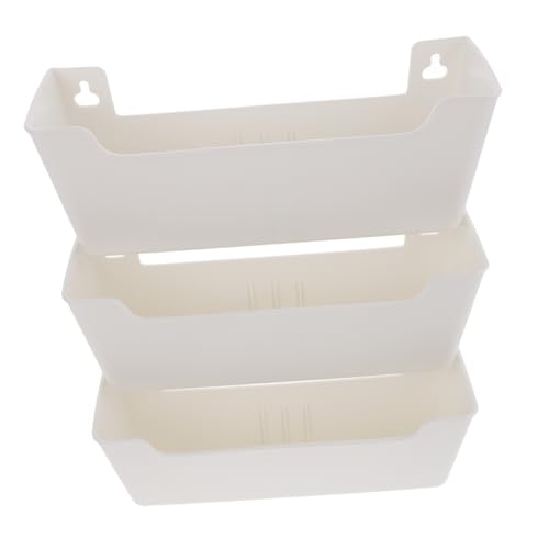 HOMSFOU 1 Satz Datei Aufbewahrungsbox für Vertikale Wände Veranstalter Regal Datei Organizer Wandhalterung Wandaktenhalter aus Kunststoff Wand-Mail-Organizer Posthalter Wand Plastik Beige HOMSFOU 1 Satz Datei Aufbewahrungsbox für Vertikale Wände Veranstalter Regal Datei Organizer Wandhalterung Wandaktenhalter aus Kunststoff Wand-Mail-Organizer Posthalter Wand Plastik Beige von HOMSFOU