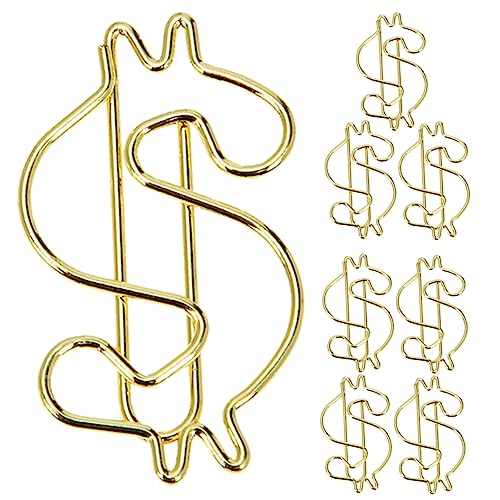 HOMSFOU 1 Satz Goldene Paperklamme Elektroplieren Runden Büroklammer Geformt Papierklammern Das Büro Standard Papier Organisieren Clip Hinweis Formpapierclips Legierung 10 Stück HOMSFOU 1 Satz Goldene Paperklamme Elektroplieren Runden Büroklammer Geformt Papierklammern Das Büro Standard Papier Organisieren Clip Hinweis Formpapierclips Legierung 10 Stück von HOMSFOU