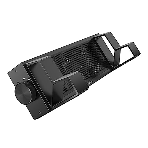 HOMSFOU 1 Satz Notebook-Kühler Laptop Kühlung Lüfter Notebook Halter Notebook Cooling pad Notebook erhöhter Ständer Kühlregal für Notebooks Wärmeableitungsgestell Aluminium Black HOMSFOU 1 Satz Notebook-Kühler Laptop Kühlung Lüfter Notebook Halter Notebook Cooling pad Notebook erhöhter Ständer Kühlregal für Notebooks Wärmeableitungsgestell Aluminium Black von HOMSFOU