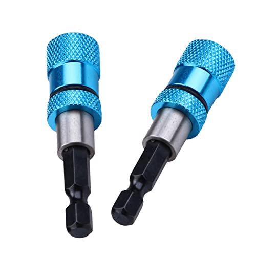 HOMSFOU 1 Satz Schrauben Dreher Schaft Werkzeug Verlängerungsstange Bohren Magnetische Bithalter Für Akkuschrauber Bit-adapter Rostfreier Stahl Blue 2 Stück HOMSFOU 1 Satz Schrauben Dreher Schaft Werkzeug Verlängerungsstange Bohren Magnetische Bithalter Für Akkuschrauber Bit-adapter Rostfreier Stahl Blue 2 Stück von HOMSFOU