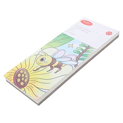 HOMSFOU 1 Set Aquarell Notizblock Skizzenbuch Malen Kunst Und Handwerk Für Aquarellbuch Kinderzeichnungen Kindermalbuch Aquarellbuch Für Waschbares Kinderbastelpigment von HOMSFOU