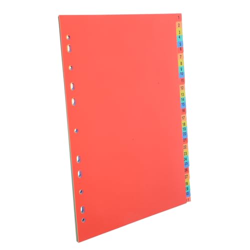 HOMSFOU 1 Set Binder Tabs Notizblock Papierteiler Gestanzte Binder Teiler Loseblatt Binder Teiler Seitenmarkierungen Index Klassifizierte Etiketten Papier Index Teiler Klassifizierung HOMSFOU 1 Set Binder Tabs Notizblock Papierteiler Gestanzte Binder Teiler Loseblatt Binder Teiler Seitenmarkierungen Index Klassifizierte Etiketten Papier Index Teiler Klassifizierung von HOMSFOU