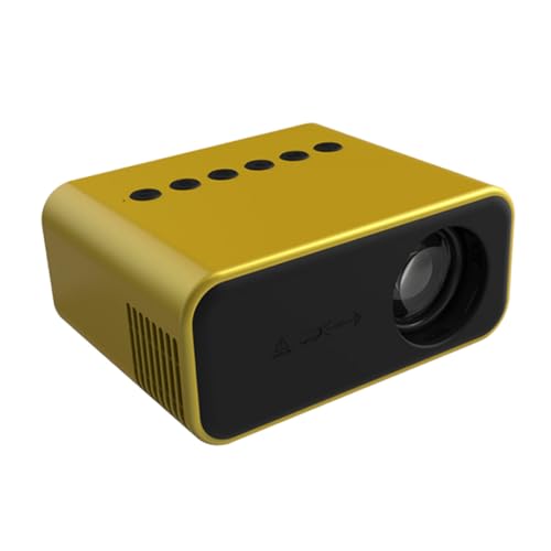 HOMSFOU 1 Set Projektor Video Player Film Player Film Projektion Gerät Gelb Kunststoff HOMSFOU 1 Set Projektor Video Player Film Player Film Projektion Gerät Gelb Kunststoff von HOMSFOU