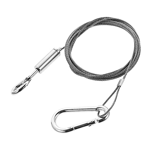 HOMSFOU 1 x Stahl-Lichtleitdraht, robustes Kabel zum Aufhängen für Bilderrahmen, widerstandsfähiger Draht für Zuhause, Büro, Outdoor-Dekoration HOMSFOU 1 x Stahl-Lichtleitdraht, robustes Kabel zum Aufhängen für Bilderrahmen, widerstandsfähiger Draht für Zuhause, Büro, Outdoor-Dekoration von HOMSFOU