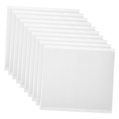 HOMSFOU 10 Blatt Doppelseitiges Klebeband Beidseitig Isolierband Aus Schaumstoff Klebeband Selbstklebend Schaumstoffpolster Doppelseitige Schaumklebebänder Weiß Sport von HOMSFOU