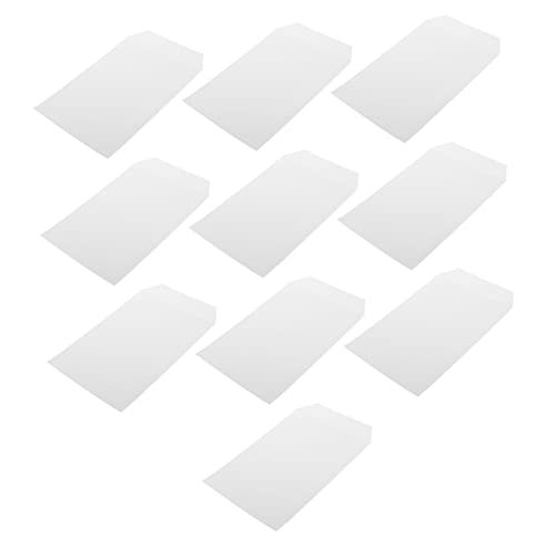 HOMSFOU 10 Stück Aktenhalter A4 Umschläge Briefumschlag Zur Aufbewahrung A4 Aktenumschläge Datei Groß Umschläge Mit Tasche Mailer Ordner Ablage Speichern Ziehen Um Schule Klein Weiß Papier von HOMSFOU