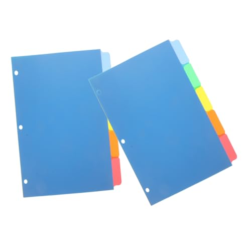 HOMSFOU 10 Stück Kategorieindexseite Notizblock-tabs Teiler Notizbuch Trennzeichen Farbig Trennwände Für Hefter Ordnerlasche Einsteckbar Buchseite Index-tabs Mit Pp HOMSFOU 10 Stück Kategorieindexseite Notizblock-tabs Teiler Notizbuch Trennzeichen Farbig Trennwände Für Hefter Ordnerlasche Einsteckbar Buchseite Index-tabs Mit Pp von HOMSFOU