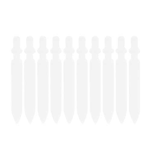 HOMSFOU 10 Stück Marker -Stift -Ersatzstiftspitze Nylon -Stiftpunkte Farbmarkierungsspitze Ersatzspitzen für Lackmarker Farbspitzenmarker Ersatzmarkierungsspitzen Schreibstiftspitzen Weiß von HOMSFOU