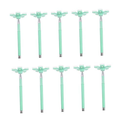 HOMSFOU 10 Stück telefonische Unterstützung handyhalterung schreibutensilien kugelschreiber halterung handystiffte handy holder Signaturstifte multifunktionale Stifte Plastik Green von HOMSFOU