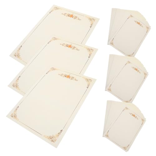 HOMSFOU 100 Blatt Auszeichnungspapier Zertifikat Zertifiziert Weiße Zertifikate Blanko Diplompapier Pergament Zertifikat Druckpapier Offizielles Beschreibbares Zertifikatspapier Beige HOMSFOU 100 Blatt Auszeichnungspapier Zertifikat Zertifiziert Weiße Zertifikate Blanko Diplompapier Pergament Zertifikat Druckpapier Offizielles Beschreibbares Zertifikatspapier Beige von HOMSFOU