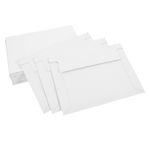 HOMSFOU 100 Stück Aktenhalter selbstklebende Umschläge Versandumschläge Versandtaschen aus Pappe Hochzeits-Umschlagsiegel Versandkartons Polybeutel für den Versand Papier Hellgrau HOMSFOU 100 Stück Aktenhalter selbstklebende Umschläge Versandumschläge Versandtaschen aus Pappe Hochzeits-Umschlagsiegel Versandkartons Polybeutel für den Versand Papier Hellgrau von HOMSFOU