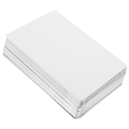 HOMSFOU 100 Stück Visitenkarte Aus Metall Rostfrei Stichworte Aluminium-visitenkarten Silber Sublimation Von Visitenkarten Gravieren Kontaktlos Aluminiumlegierung Silver HOMSFOU 100 Stück Visitenkarte Aus Metall Rostfrei Stichworte Aluminium-visitenkarten Silber Sublimation Von Visitenkarten Gravieren Kontaktlos Aluminiumlegierung Silver von HOMSFOU