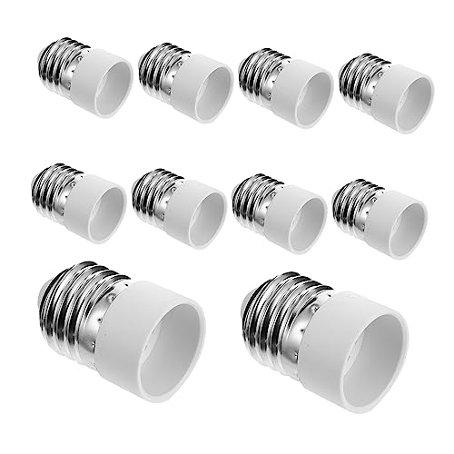 HOMSFOU 10Stücke Lampenfassung Adapter Handliche Steckdosen Für Glühbirnen Polarisierter Stecker Zum Umbau Von Deckenleuchten Zertifiziert HOMSFOU 10Stücke Lampenfassung Adapter Handliche Steckdosen Für Glühbirnen Polarisierter Stecker Zum Umbau Von Deckenleuchten Zertifiziert von HOMSFOU