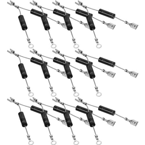 HOMSFOU Mikrowelle Zubehör 10st Mikrowellenzubehör Dioden Hochspannungsdiode Teilesätze Für Mikrowellenherde Küchen-mikrowellenherd-diode Diode Für Haushaltsmikrowellenherde Abs Lieferungen Zweiwege von HOMSFOU