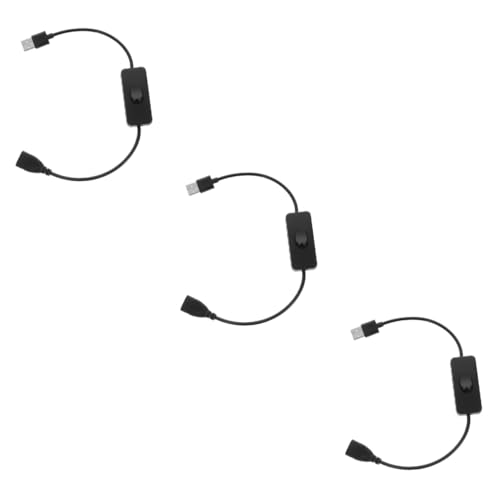 HOMSFOU 12 STK Schalterkabel Für Schreibtischlampen USB-Taste Verlängerungskabel Kupfer von HOMSFOU