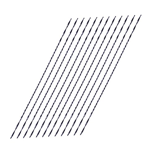 HOMSFOU 12 Stück Handsägenzubehör Schneiden von Spiralsägeblättern spiralförmige Klingen Zubehör für u-förmige Sägen Sägezubehör Sägen Sägeblätter 45# Stahl Black HOMSFOU 12 Stück Handsägenzubehör Schneiden von Spiralsägeblättern spiralförmige Klingen Zubehör für u-förmige Sägen Sägezubehör Sägen Sägeblätter 45# Stahl Black von HOMSFOU