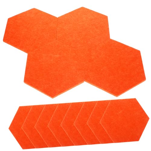 HOMSFOU 12 Stück Sechseckige Filzplatte akustisch Planke hoch Wand deko Schwarzes Brett für das Klassenzimmer Ankündigung Message Board Nachrichtentafel für Foto gefühlt Orange HOMSFOU 12 Stück Sechseckige Filzplatte akustisch Planke hoch Wand deko Schwarzes Brett für das Klassenzimmer Ankündigung Message Board Nachrichtentafel für Foto gefühlt Orange von HOMSFOU
