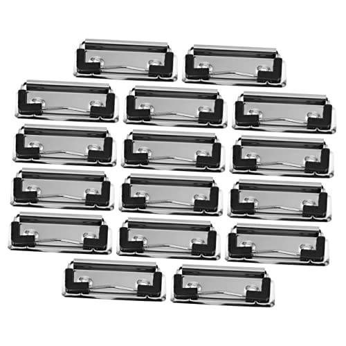 HOMSFOU 18 Stück Metallclip Clips Klemmen Papierklammern Büroklammern Groß Dateiordner Papierbinder Das Büro Veranstalter Zwischenablage Farbig Bindemittel Dokumentieren Bunt Silber Eisen HOMSFOU 18 Stück Metallclip Clips Klemmen Papierklammern Büroklammern Groß Dateiordner Papierbinder Das Büro Veranstalter Zwischenablage Farbig Bindemittel Dokumentieren Bunt Silber Eisen von HOMSFOU