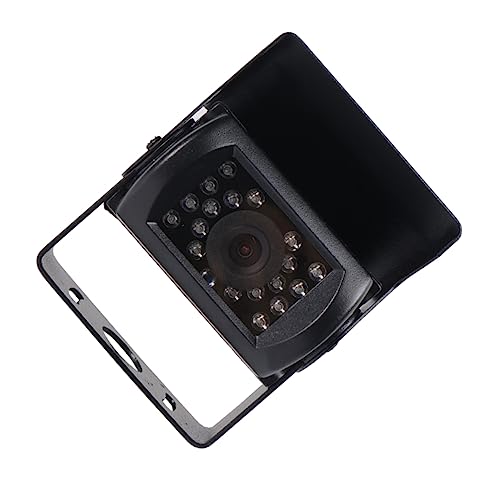 HOMSFOU 1Satz Auto Rückfahrkamera Mit Monitor Infrarot LEDs Einstellbare Sonnenblende Langlebige Materialien Verlängerungskabel Einsetzbar von HOMSFOU
