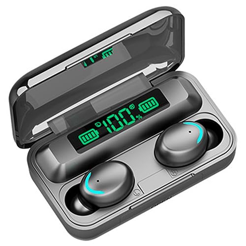 HOMSFOU 1Satz Ear Kopfhörer mit Touch Control Wasserdichtes Stereo TWS Ohrhörer LED Anzeige Kompatibel mit Smartphones Laptops Schwarz HOMSFOU 1Satz Ear Kopfhörer mit Touch Control Wasserdichtes Stereo TWS Ohrhörer LED Anzeige Kompatibel mit Smartphones Laptops Schwarz von HOMSFOU