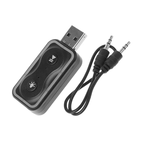 HOMSFOU 1Satz Kabelloser Audio Adapter USB Transmitter Adapter für PC Stereoanlage Auto Verbindung Kompatibel mit Kopfhörern Lautsprechern von HOMSFOU
