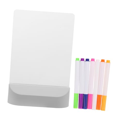 HOMSFOU 1Satz LED Acryl Schreibtafel Für DIY Nachrichtentafel Mit Licht Abwischbar Und Wiederverwendbar Kreative Zeichenlösung Mit Neon Stiften Und USB Kabel Für Dekorative Raumgestaltung von HOMSFOU