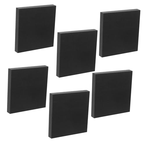 HOMSFOU 1Satz Schwarze Selbstklebende Notizaufkleber Mit Praktische Memo Pads Für Büro Schule Und Zuhause Stark Haftend Und Wiederverwendbar Weißem Stift von HOMSFOU