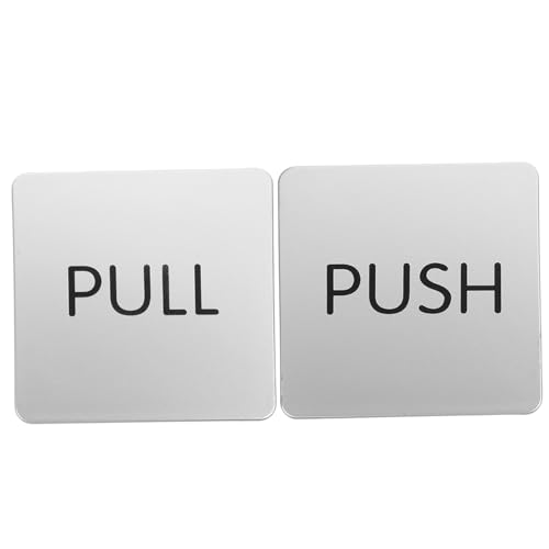HOMSFOU 1Satz Türschilder aus Acryl Teilig Push And Pull Leitsystem Matte Oberfläche für Glastüren für Büro Geschäft Restaurant HOMSFOU 1Satz Türschilder aus Acryl Teilig Push And Pull Leitsystem Matte Oberfläche für Glastüren für Büro Geschäft Restaurant von HOMSFOU