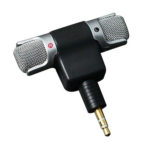 HOMSFOU 1Stk Mini-Mikrofon Mini-Stereo-Mikrofon Stereomikrofon 3,5-mm-Minimikrofon Erdfarben Lipgloss von HOMSFOU