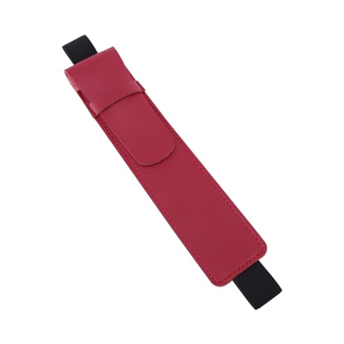 HOMSFOU 1stk Tablet Stylus Case Universelles Stiftetui Makeup Tasche Markierungen Federmäppchen Ästhetik Stift Für Tablet Bleistift Aufbewahrungstasche Bleistifthalter Pu-Leder von HOMSFOU