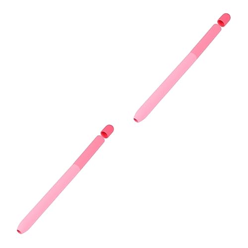 HOMSFOU 2 STK applepencil Pen Schutzhülle der ersten Generation Silicone Pencil Case Stylus Pen Case Pencil Protective Grip berühren Mäppchen Startseite Etui Stift von HOMSFOU