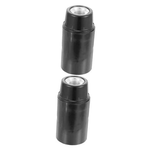 HOMSFOU 2 Sätze Bakelit Lampenkopf Lampenfassung Glühbirne Anhänger Kabel Beleuchtung Lampenschirm Adapter Latte Ersatz Konverter Vintage Kit Adapter Lichtfassung 10 Stück * 2 von HOMSFOU