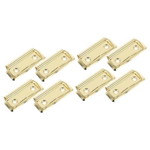 HOMSFOU 2 Sätze Metallclip -ordner Bindeklammern Für Lehrer Heftklammern Groß Clips Clips Büroklammern Dokumentenordner Schulmaterial Aluminiumlegierung Golden 4 Stücke * 2 HOMSFOU 2 Sätze Metallclip -ordner Bindeklammern Für Lehrer Heftklammern Groß Clips Clips Büroklammern Dokumentenordner Schulmaterial Aluminiumlegierung Golden 4 Stücke * 2 von HOMSFOU