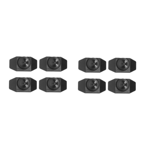 HOMSFOU 2 Sätze Tischlampen -dimmschalter Schreibtischlicht-dimmer Leichter Dimmerschalter Für Lampe Schreibtischlampe Zubehör Tischlampen -dimmer Plastik Black 4 Stück * 2 von HOMSFOU