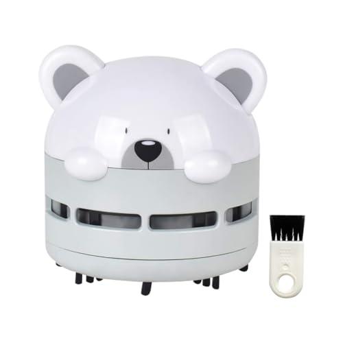 HOMSFOU 2 Stck. stausauger tischsauger mini sauger pet vacuum habdstabsauger Mini-Vakuum Desktop-Staubsammler Cartoon-Mini-USB-Reiniger Mini-Tastatur-Vakuum Plastik Grey von HOMSFOU