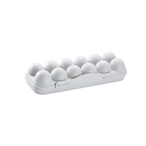 HOMSFOU 2 Stück 12 Eier Boxen Ei Kühlschrank-eier-organizer Tragbar Eier Aufbewahrungsbox Stapelbar Eierbox Wachteleierschachteln Transparent Eierbox Senf Organisch HOMSFOU 2 Stück 12 Eier Boxen Ei Kühlschrank-eier-organizer Tragbar Eier Aufbewahrungsbox Stapelbar Eierbox Wachteleierschachteln Transparent Eierbox Senf Organisch von HOMSFOU
