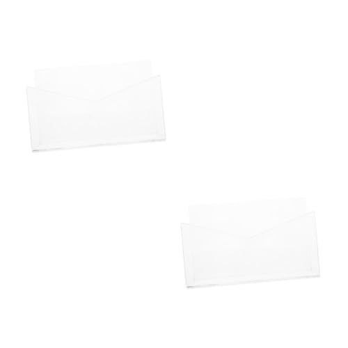 HOMSFOU 2 Stück Brief Organizer Briefumschlaghalter Dokumenten Organizer Schreibtisch Briefhalter Ordner Briefsortierer Brief Organizer Für Die Arbeitsplatte Briefsortierer von HOMSFOU