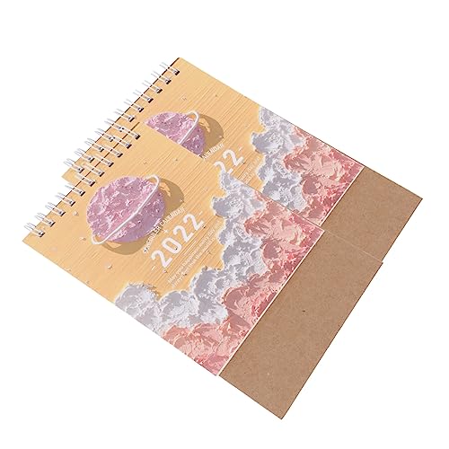 HOMSFOU 2 Stück Desktop-Tischkalender 2022 Kalender aus Papier Büro-Notizbuch Einzigartiger Kalender Desktop-Kalender 2022 Roman Kalender 2022 Neujahrskalender Gelb HOMSFOU 2 Stück Desktop-Tischkalender 2022 Kalender aus Papier Büro-Notizbuch Einzigartiger Kalender Desktop-Kalender 2022 Roman Kalender 2022 Neujahrskalender Gelb von HOMSFOU