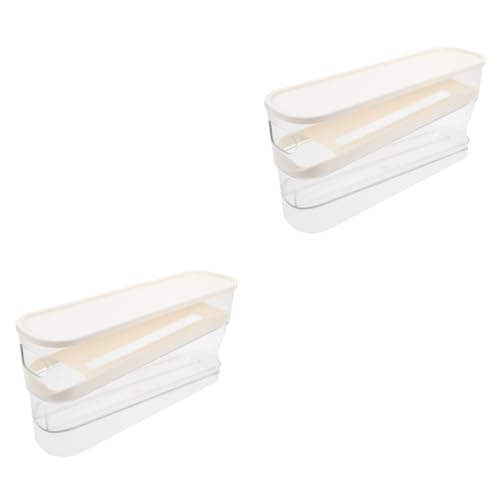 HOMSFOU 2 Stück Eierkonservierungsbox Eierhalter Eierbehälter Für Eierhalter Für Küche Eierregal Rollender Eierhalter Eier Wiederverwendbar von HOMSFOU