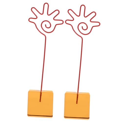 HOMSFOU 2 Stück Fotoordner Inhaber Gäste Hochzeitstischnummer mit leerem Oberflächendesign Kartenhalter stehen Fotokartenhalter Tischbildhalter Fotohalter Aluminiumlegierung Orange HOMSFOU 2 Stück Fotoordner Inhaber Gäste Hochzeitstischnummer mit leerem Oberflächendesign Kartenhalter stehen Fotokartenhalter Tischbildhalter Fotohalter Aluminiumlegierung Orange von HOMSFOU