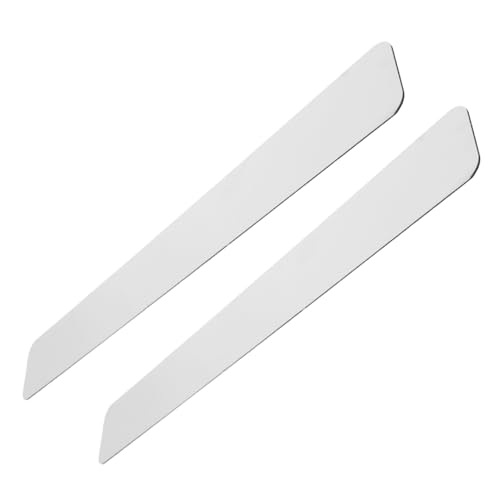 HOMSFOU 2 Stück Fotowand Message Board Rückseite Klebestreifen Aus Metall Tafelstreifen Klebestreifen Für Magnetische Metallstreifen Für Pinnwand Pinnwand Telefonstreifen Silber Eisen HOMSFOU 2 Stück Fotowand Message Board Rückseite Klebestreifen Aus Metall Tafelstreifen Klebestreifen Für Magnetische Metallstreifen Für Pinnwand Pinnwand Telefonstreifen Silber Eisen von HOMSFOU