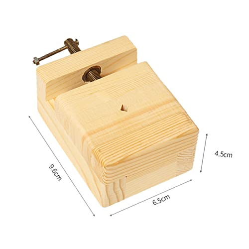 HOMSFOU 2 Stück Massivholzdruckbettbefestigung Tanne China Natürlich Stempel Werkzeug Gravur Schraubstock Graviert Kiefer Holzbearbeitung Gravurbett Versiegeln Hölzern HOMSFOU 2 Stück Massivholzdruckbettbefestigung Tanne China Natürlich Stempel Werkzeug Gravur Schraubstock Graviert Kiefer Holzbearbeitung Gravurbett Versiegeln Hölzern von HOMSFOU