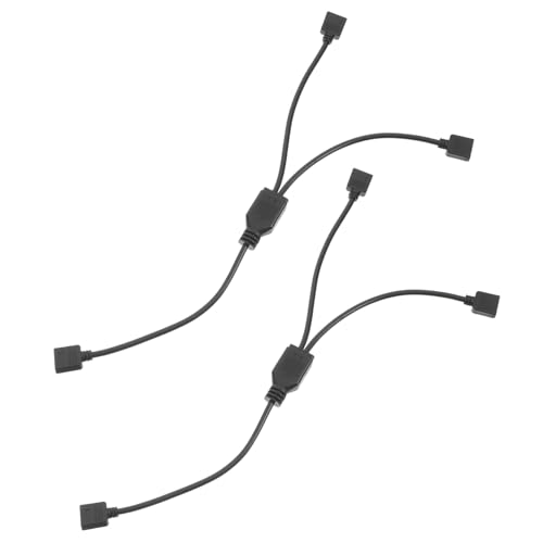 HOMSFOU 2 Stück Motherboard-Synchron isator Mikroprozessor -Board -Verlängerungskabel argb-Splitter argb-verlängerungskabel RGB -Headeradapter RGB- Plastik Black HOMSFOU 2 Stück Motherboard-Synchron isator Mikroprozessor -Board -Verlängerungskabel argb-Splitter argb-verlängerungskabel RGB -Headeradapter RGB- Plastik Black von HOMSFOU