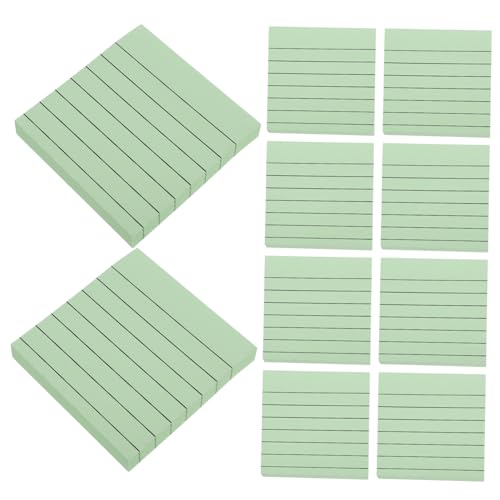 HOMSFOU 20 Stück Farbige Horizontale Klebernoten Zu Sortiert Notizbilder Schreiben Klebrig Tipp Für Notizen Pads Planen Sie Planungsunterlagen Mini Größe Notizblock Memo Grün Papier HOMSFOU 20 Stück Farbige Horizontale Klebernoten Zu Sortiert Notizbilder Schreiben Klebrig Tipp Für Notizen Pads Planen Sie Planungsunterlagen Mini Größe Notizblock Memo Grün Papier von HOMSFOU