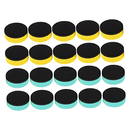 HOMSFOU 20 Stück Magnetplatte abwischen trocken abwischbarer Radiergummi Mini-Whiteboard-Radierer trockener Radiergummi abwaschbarer Whiteboard-Radierer praktische Trockenlöscher eva Grün HOMSFOU 20 Stück Magnetplatte abwischen trocken abwischbarer Radiergummi Mini-Whiteboard-Radierer trockener Radiergummi abwaschbarer Whiteboard-Radierer praktische Trockenlöscher eva Grün von HOMSFOU