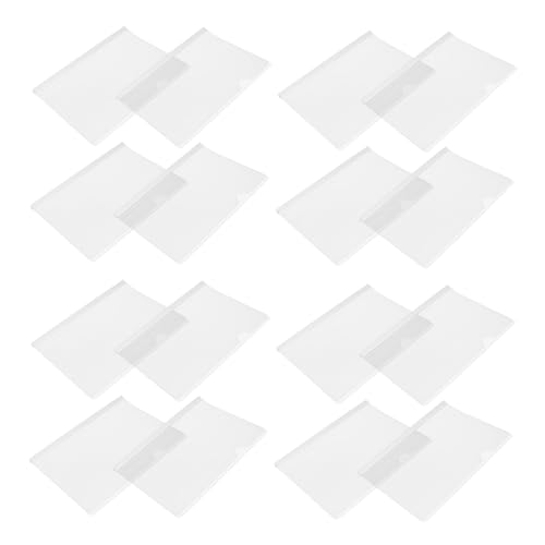 HOMSFOU 20 Stück Ordner Organizer Schiebebinder Seitenhalter Griff Für Aktenbinder Kunststoff Clips Zugstangen Clip Loseblatt Clips Schiebestange Pp Weiß von HOMSFOU