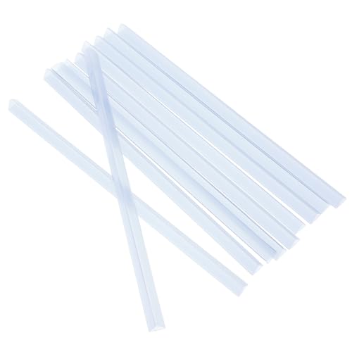 HOMSFOU 20 Stück Transparent Pull Rod Clip Buchbinderei-folienbinder Bindemittel Büroklammern Gleiten Präsentationsbuch Binderordner Bar Ordner Zum Organisieren Von Dokumenten Binden Abs von HOMSFOU