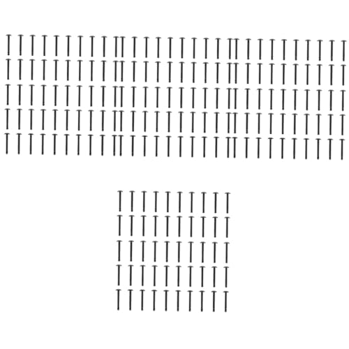 HOMSFOU 200 STK Zubehör für Computergehäuse Lüfter selbstschneidende Rundkopfschrauben Metall Computer Laptoptasche Computers Kamera Komponenten Hülse x7 von HOMSFOU